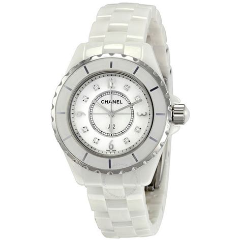 chanel white ceramic watch|j12 Chanel watch price.